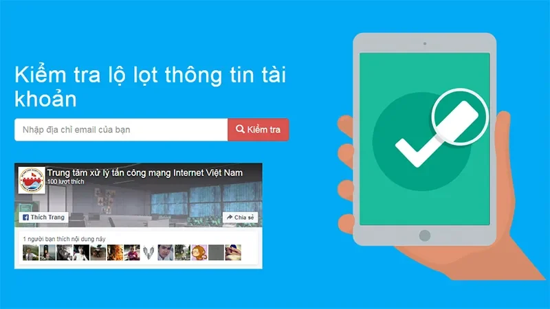 Cách kiểm tra xem tài khoản có bị rò rỉ hay không?